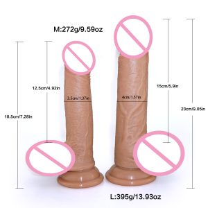 7 9in Super Realistic Dildo Sex Tool Flexible Penis Dick With Suction Cup Adult Products Female Masturbation Toys For Women - 2