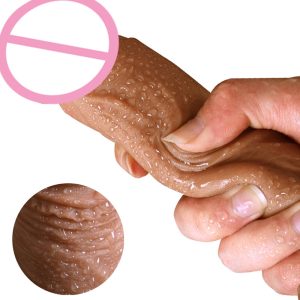 7 9in Super Realistic Dildo Sex Tool Flexible Penis Dick With Suction Cup Adult Products Female Masturbation Toys For Women