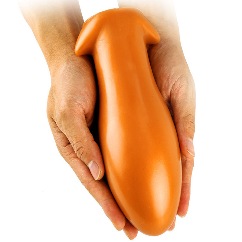 Large Nonvibrating Anal Dildo Strapon Couples Sex Toy Soft Dragon Egg Design Unisex Butt Plug Vagina And Anal Masturbator - 5