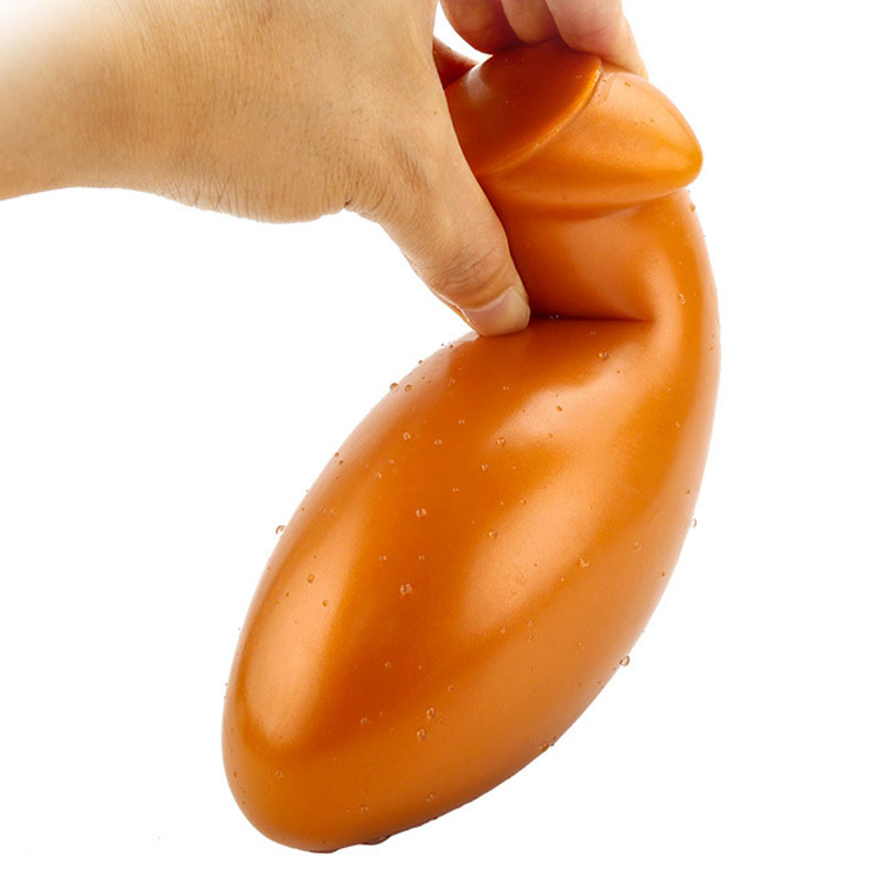Large Nonvibrating Anal Dildo Strapon Couples Sex Toy Soft Dragon Egg Design Unisex Butt Plug Vagina And Anal Masturbator - 8