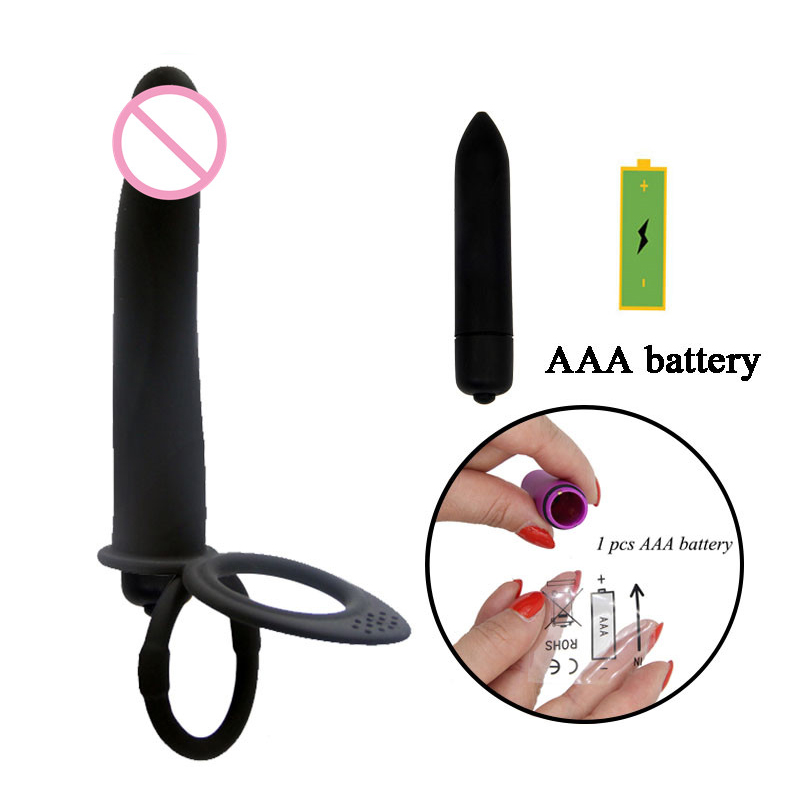 Strapon Double Penetration Dildo Anal Vibrator Adult Erotic Sex Products Shop Toys For Men Couples Women Massager - 5