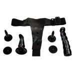 Double Dildo Strapon Realistic Elastic Harness Strap On Lesbian Strap-on Adult Sex Toys For Couples Women Gay - 3