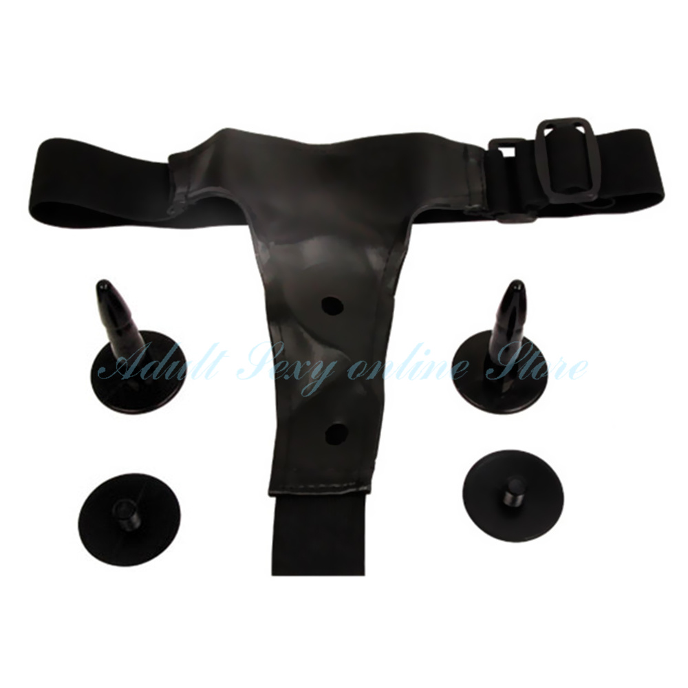 Dualended Realistic Strapon Dildo For Women Couples Gay Adjustable Harness Adult Pleasure Toy - 12