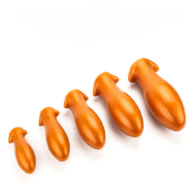 Large Nonvibrating Anal Dildo Strapon Couples Sex Toy Soft Dragon Egg Design Unisex Butt Plug Vagina And Anal Masturbator - 17