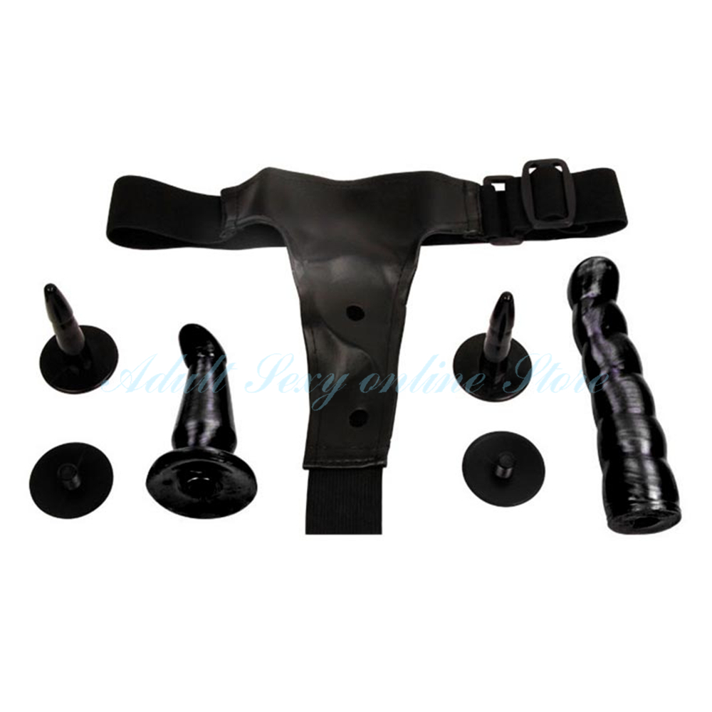 Dualended Realistic Strapon Dildo For Women Couples Gay Adjustable Harness Adult Pleasure Toy - 3