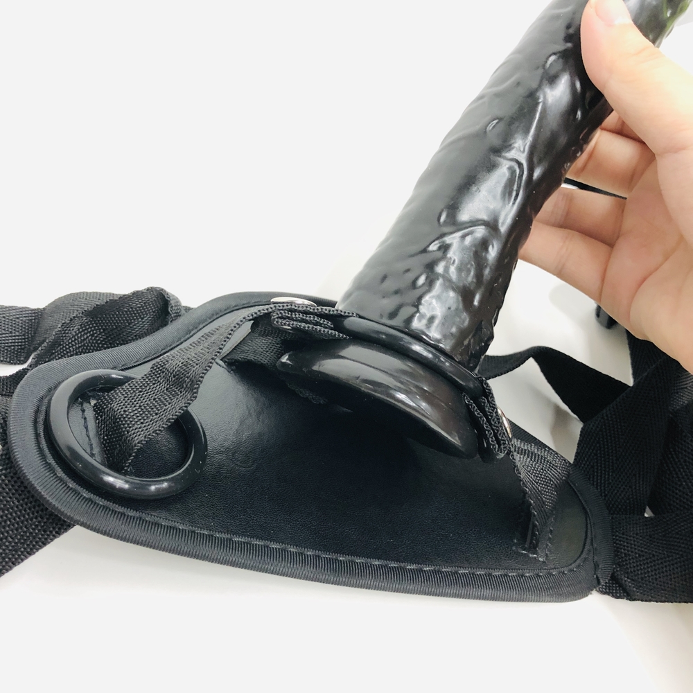 Realistic Strapon Dildo Harness Set Soft Silicone Penis With Suction Cup Lesbian Couple Sex Toy Anal Clitoris Stimulation - 4
