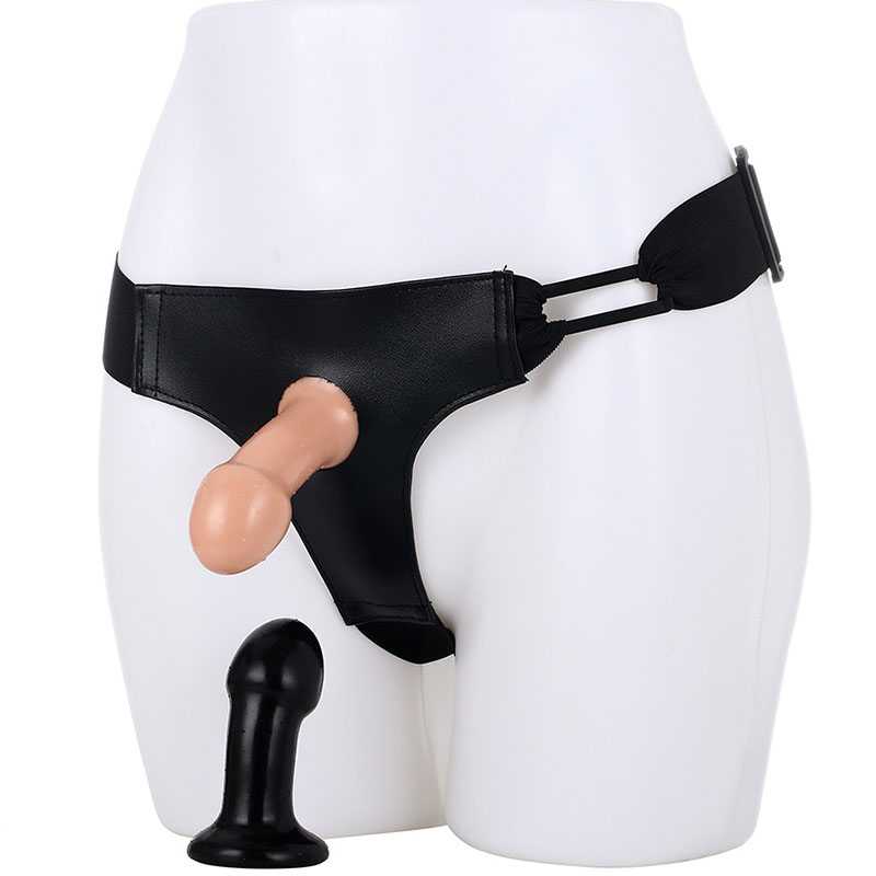 Adjustable Mini Strapon Discreet Small Anal Dildo Lesbian Sex Toy Butt Plug Massager For Stimulating Pleasure - 7