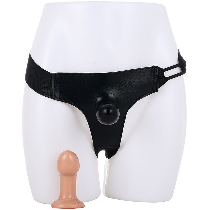 Adjustable Mini Strapon Discreet Small Anal Dildo Lesbian Sex Toy Butt Plug Massager For Stimulating Pleasure - 3