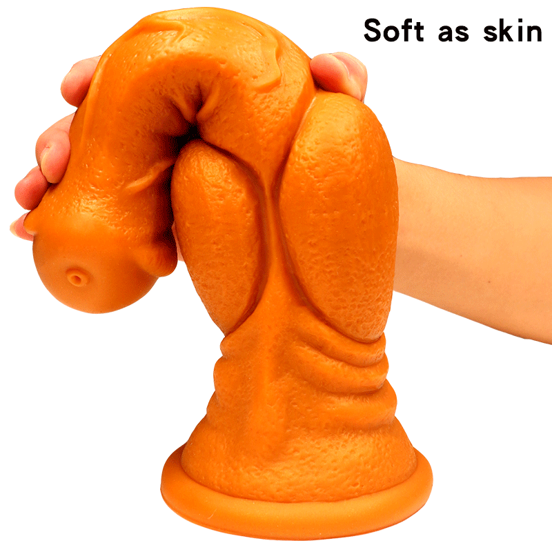 Realistic Large Horse Dildo Soft Silicone Suction Cup Base Discreet Adult Toy For Women And Lesbians - 2