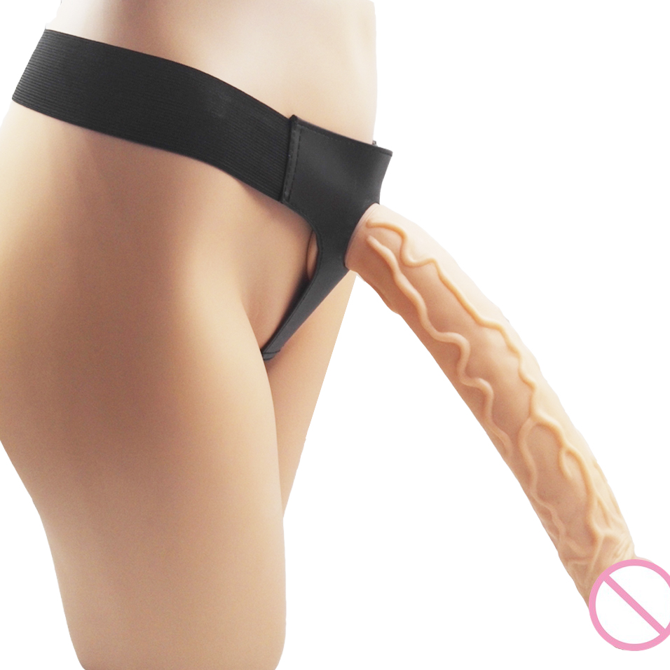 Camatech Ultra Comfort Harness With Super Huge Long Suction Cup Dildo For Lesbian Anal Play - 2