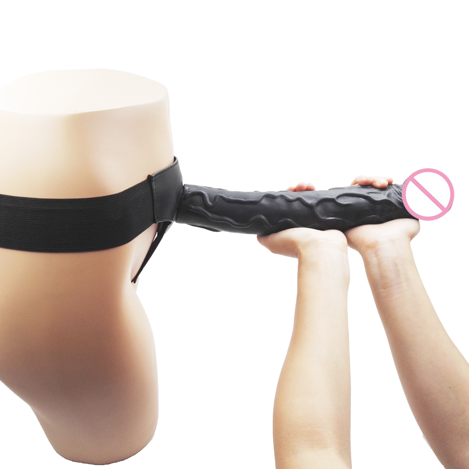 Camatech Ultra Comfort Harness With Super Huge Long Suction Cup Dildo For Lesbian Anal Play - 3