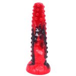 Yocy Animal Dildo Bumpy Little Pump Massager Vaginal Sex Toys Tiger Dicks Penis Red Black Dildos Butt Plug Adult Toy Shop - 3
