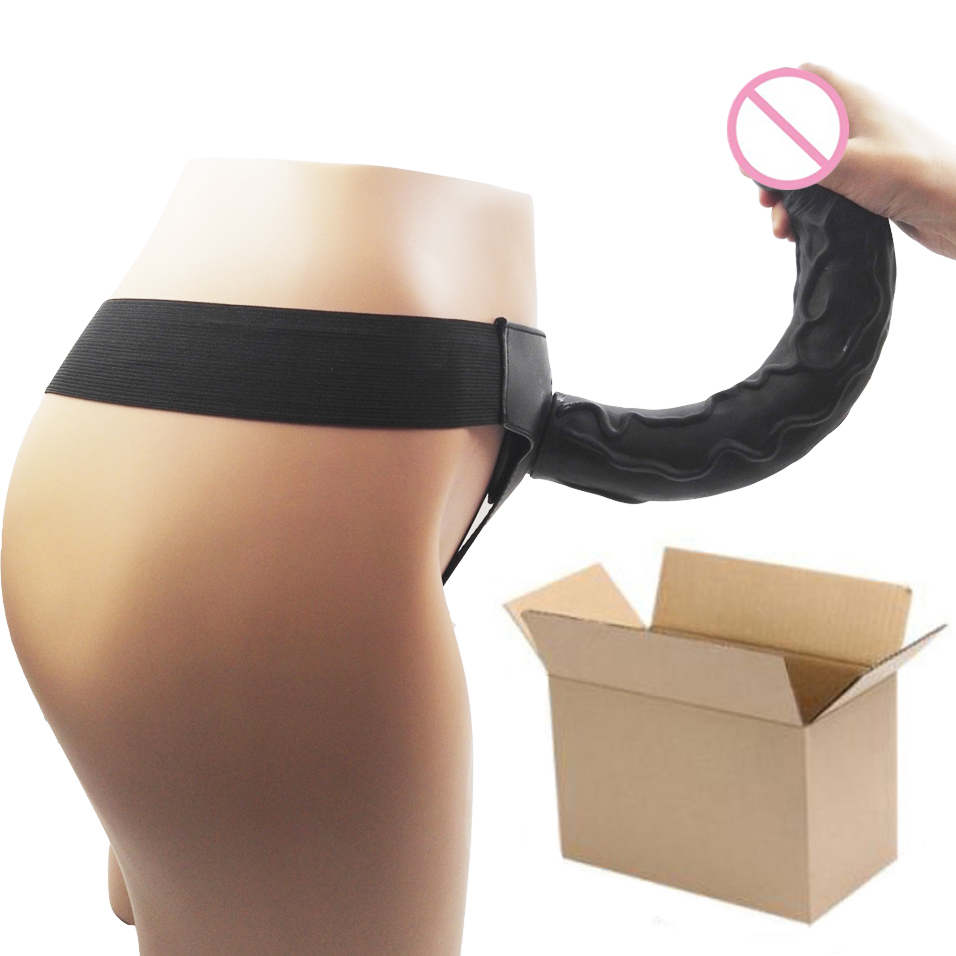 Camatech Ultra Comfort Harness With Super Huge Long Suction Cup Dildo For Lesbian Anal Play - 7