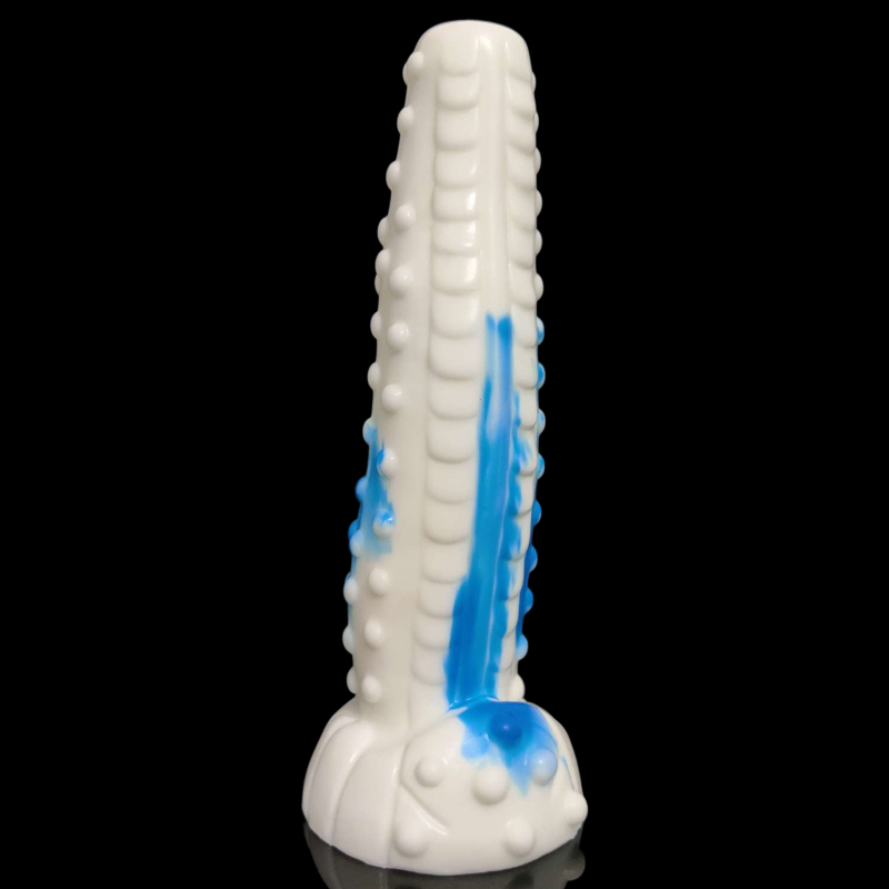 Yocy Tigerthemed Silicone Dildo Bumpy Massager Vaginalanal Toy Adult Pleasure Device Redblack Butt Plug Accessory - 11