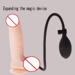 Strong Orgasm Huge Inflatable Penis Dildo For Women Couple Sex Toys G Stop Magic Wand Vaginal Massage Femme Adult Shop - 4