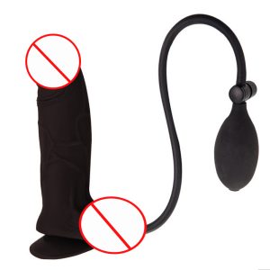 Strong Orgasm Huge Inflatable Penis Dildo For Women Couple Sex Toys G Stop Magic Wand Vaginal Massage Femme Adult Shop - 2