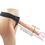 Camatech Strapon Suction Cup Dildo With Harness For Lesbian Anal Sex Extreme Big & Super Huge Long Penis Strap-on Ultra Panties - 4