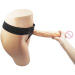 Camatech Strapon Suction Cup Dildo With Harness For Lesbian Anal Sex Extreme Big & Super Huge Long Penis Strap-on Ultra Panties - 5