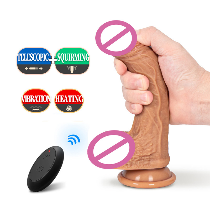 Female Vibrating Dildo Realistic Electric Penis Vibrator With Suction Cup Clitoral And Anal Stimulation Sex Toy - 2