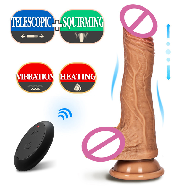 Female Vibrating Dildo Realistic Electric Penis Vibrator With Suction Cup Clitoral And Anal Stimulation Sex Toy - 1