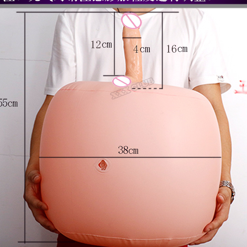 Thierry Rider Inflatable Sex Ball With Dildo Womens Adult Pleasure Toy For Enhanced Masturbation - 5