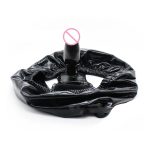 Sex Toys Pants With Anal Dildo Penis Plug Faux Leather Latex For Woman Men Masturbation Underwear Panties Chastity Belt Toy