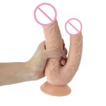 Double Dildo Anal Penetration Big Huge Toy Large Realistic - 3