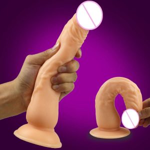 Big Dildo No Vibrator Adult Sex Toys Soft Flexible Realistic Huge Horse For Woman Masturbator G Point Clitoris Anal Climax