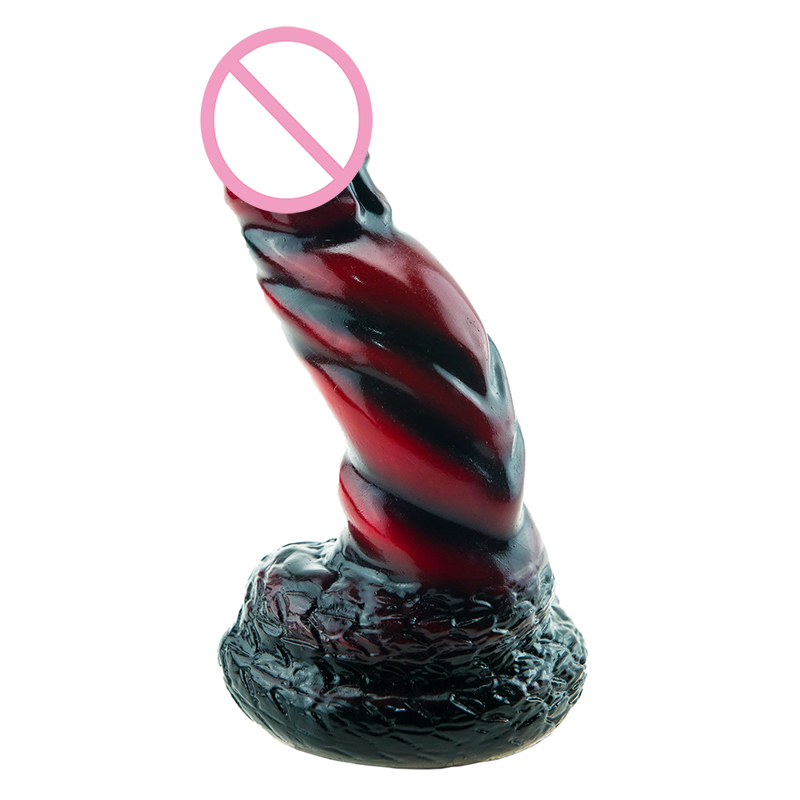Large Dragonthemed Silicone Dildo For Women Realistically Textured For Vaginal And Anal Pleasure - 1