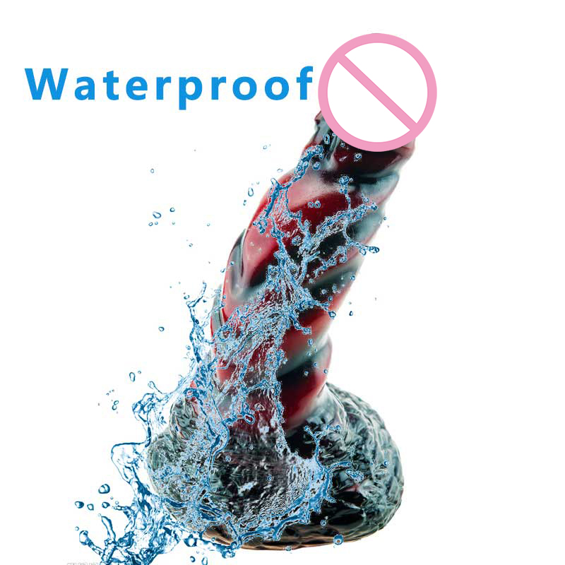 Large Dragonthemed Silicone Dildo For Women Realistically Textured For Vaginal And Anal Pleasure - 5