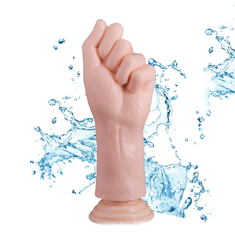 Large Realistic Dildo Hand Fist Design Nonvibrating Adult Toy Suction Cup Base Unisex Anal Plug For Men Women Gay Lesbian Big Size - 3