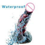 Hot Super Huge Dragon Dildo Vaginal Soft Silicone Long Anal Realistic Penis Big Dick Masturbation For Women - 5