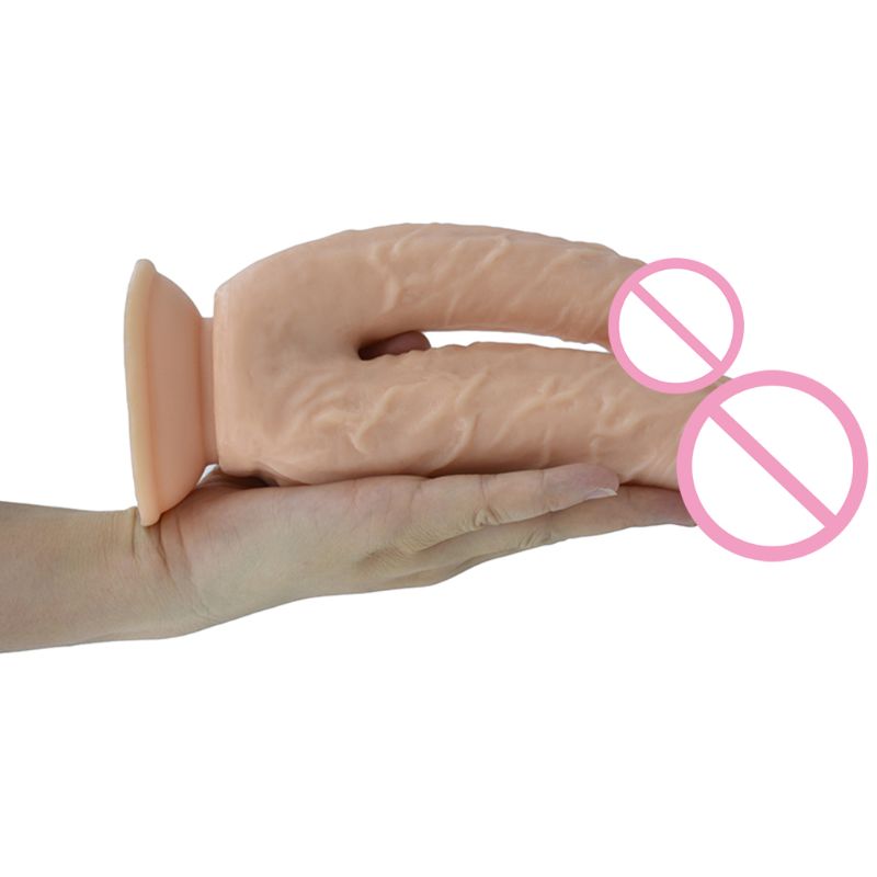 Large Realistic Doubleended Dildo For Anal And Vaginal Penetration Huge Adult Pleasure Toy - 6