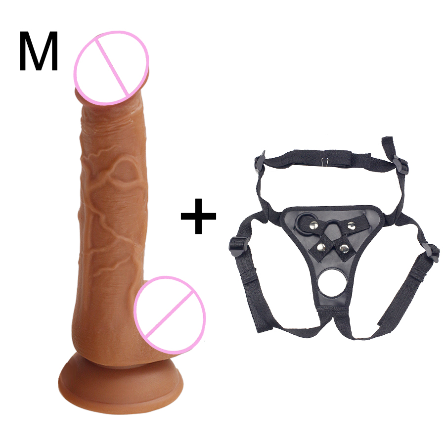 Silicone Realistic Feel Large Dildo Suction Cup Base Strapon Compatible Womens Pleasure And Masturbation Toy - 10