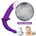Strapon Double Penetration Dildo Soft Silicone Anal Rubber Penis Cock Adult Sex Toys For Women Lesbian Couples Masturbator - 3