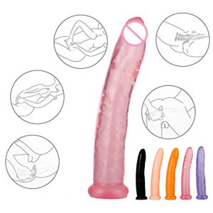 Man Nuo Huge Size Realistic Dildo For Women Sex Toys Jelly Anal Strap On Big Dick With Suction Cup Adult Products - 2