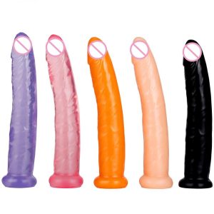 Man Nuo Huge Size Realistic Dildo For Women Sex Toys Jelly Anal Strap On Big Dick With Suction Cup Adult Products