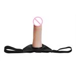 Sex Products Hollow Strap On Dildo For Men Erectile Dysfunction Aid Realistic Vibe Strapon Harness Penis Lesbian Dildos Toys - 3