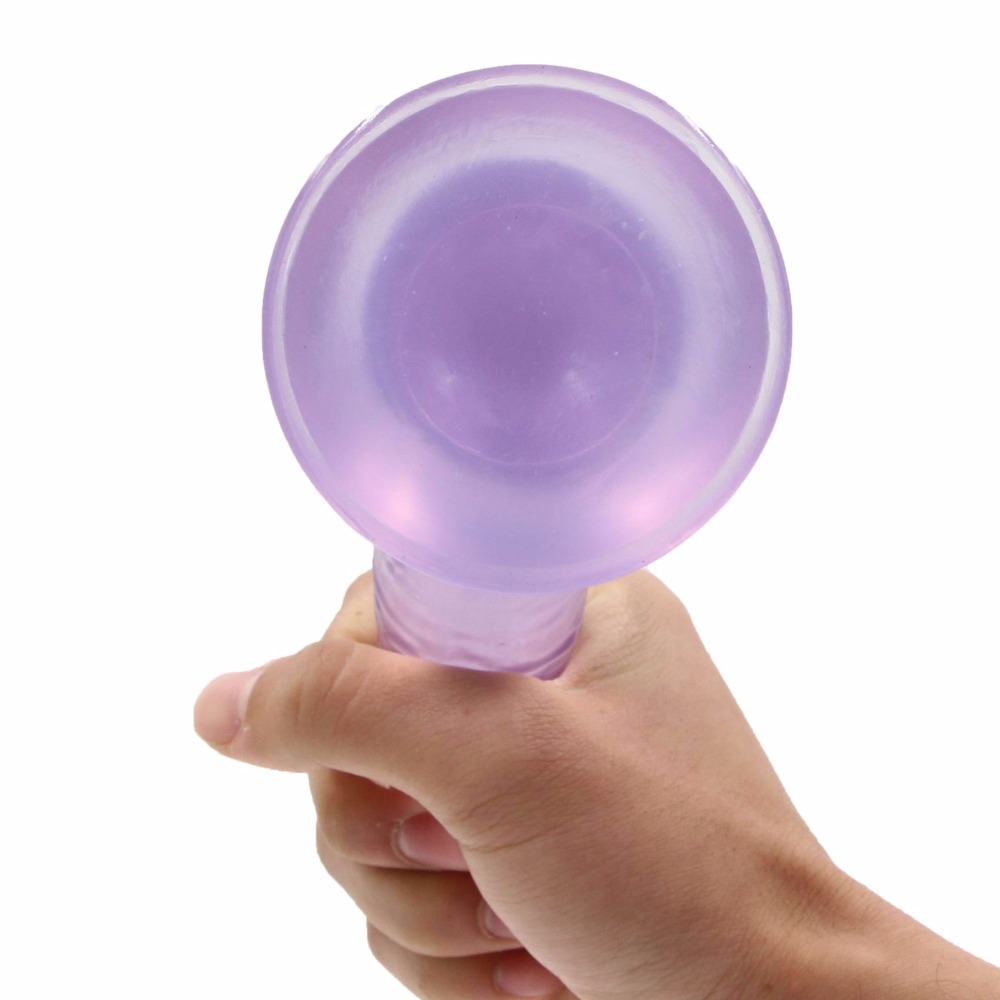 Quality Realistic Jelly Dildo Vibrator Set 4 Colors Womens Anal Butt Plug Adult Erotic Sex Toy - 4