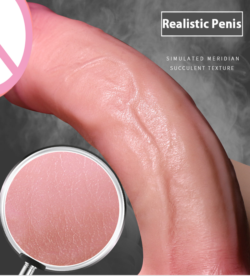 Silicone Strapon Dildo Panties Realistic Big Artificial Penis Unisex Erotic Toy For Couples Lesbian Sex - 4
