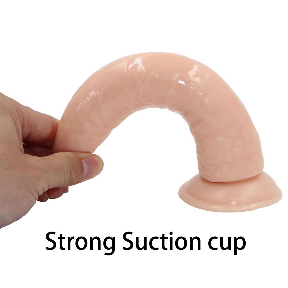 Quality Realistic Jelly Dildo Vibrator Set 4 Colors Womens Anal Butt Plug Adult Erotic Sex Toy - 7