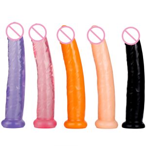 Soft Realistic Dildo Anal Plug Butt Thrusting Dildos Long Penis G-spot Sex Toys For Women Men Lesbian Masturbator - 2