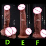 Realistic Soft Dildo Sex Toys Huge Silicone Penis With Sucker Anal Plug Women Strap On Big Dick Adult For Masturbator - 2
