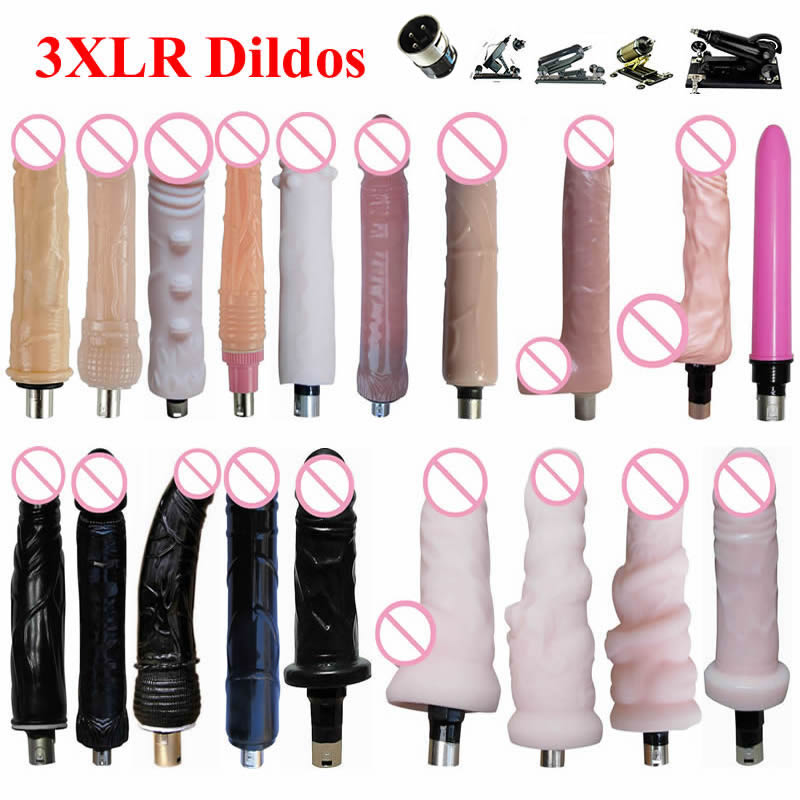 Quality Female Pleasure Accessories 24 Types Traditional Love Machine Attachments 3xlr Dildos For Women - 1