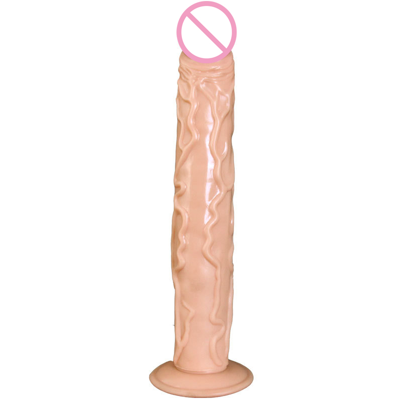 Extra Large Realistic Strapon Dildo With Suction Cup For Women Ideal For Lesbian Couples - 1