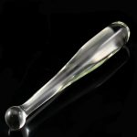 Sex Products Dildos For Women Transparent Crystal Glass Dildo Bat Styles Anal Toys Men Gay