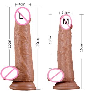 7 8 Inch Strapon Dildo Large Realistic Dildos Thick Silicone Penis With Suction Cup For Women G Spot Stimulate Sex Toy - 2