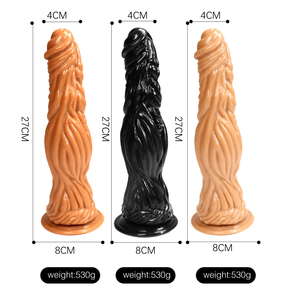 Large Realistic Dildo With Suction Cup Flexible Female Masturbator Gspot And Anal Stimulation Sex Toy - 1