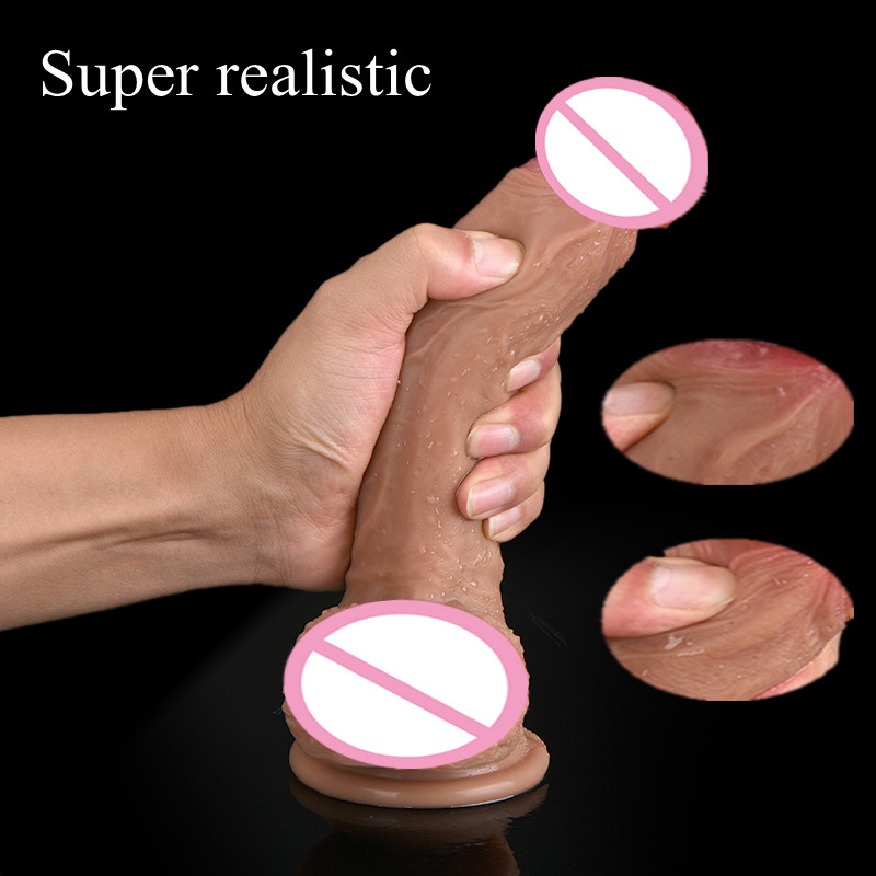 Large 78 Inch Realistic Strapon Dildo With Suction Cup Thick Silicone Gspot Stimulator Sex Toy For Women - 3