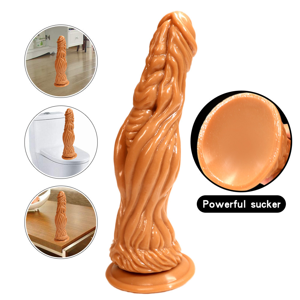 Large Realistic Dildo With Suction Cup Flexible Female Masturbator Gspot And Anal Stimulation Sex Toy - 2